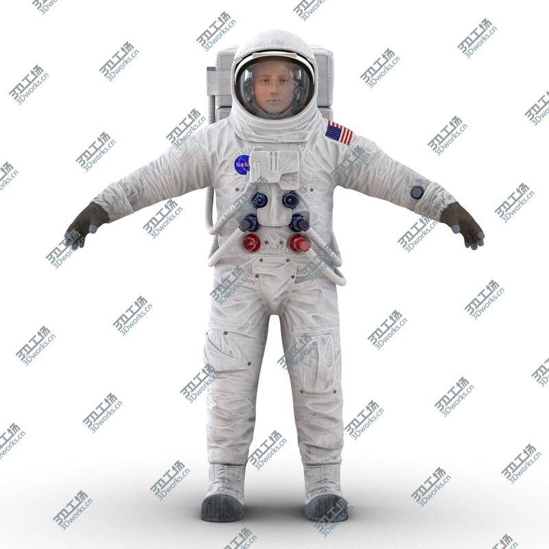 images/goods_img/2021040232/Astronaut NASA Wearing Spacesuit A7L Rigged 2/3.jpg